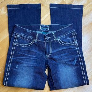 Wrangler Premium Patch bootcut jeans for women